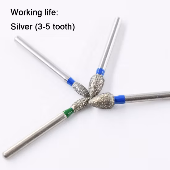 Dentist Dental Diamond Burs Multiple Size Fo Series