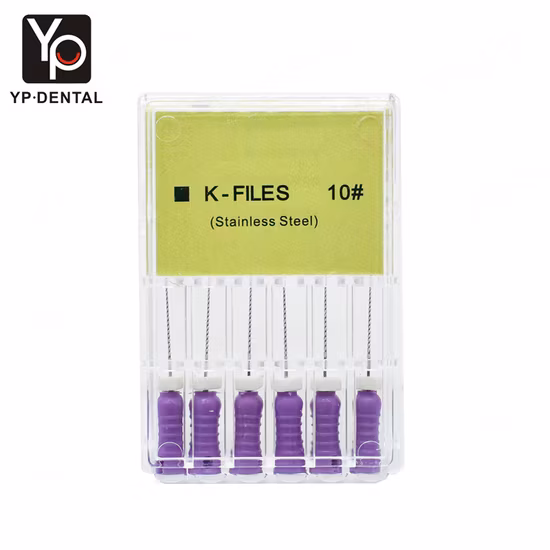Fichiers d'endodontie canalaire